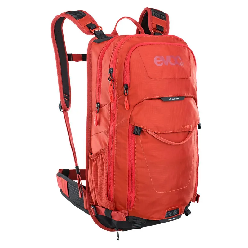 Evoc Stage 18 Litre Performance Backpack In Red