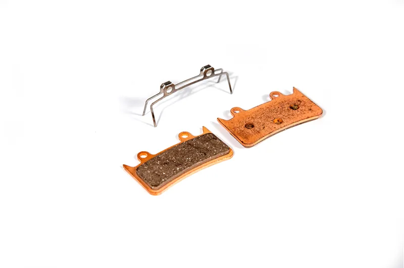 Fibrax Hope 6 Pot Caliper Sintered Brakes in Gold