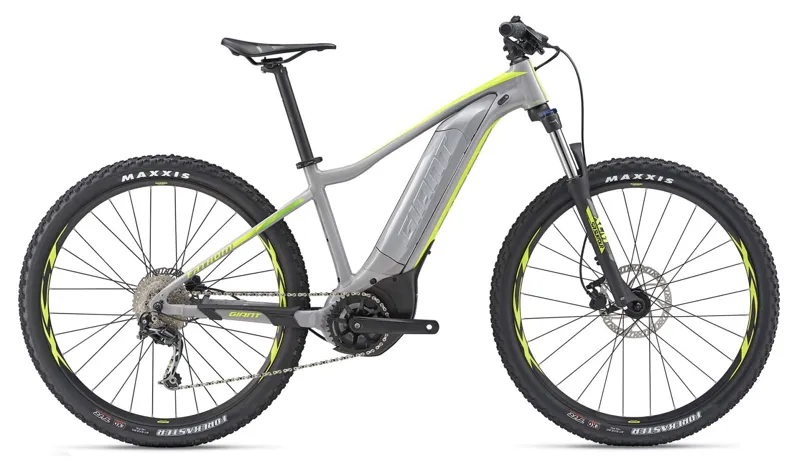 2019 Giant Fathom E+ 25km Mens Electric Mountain Bike in Grey