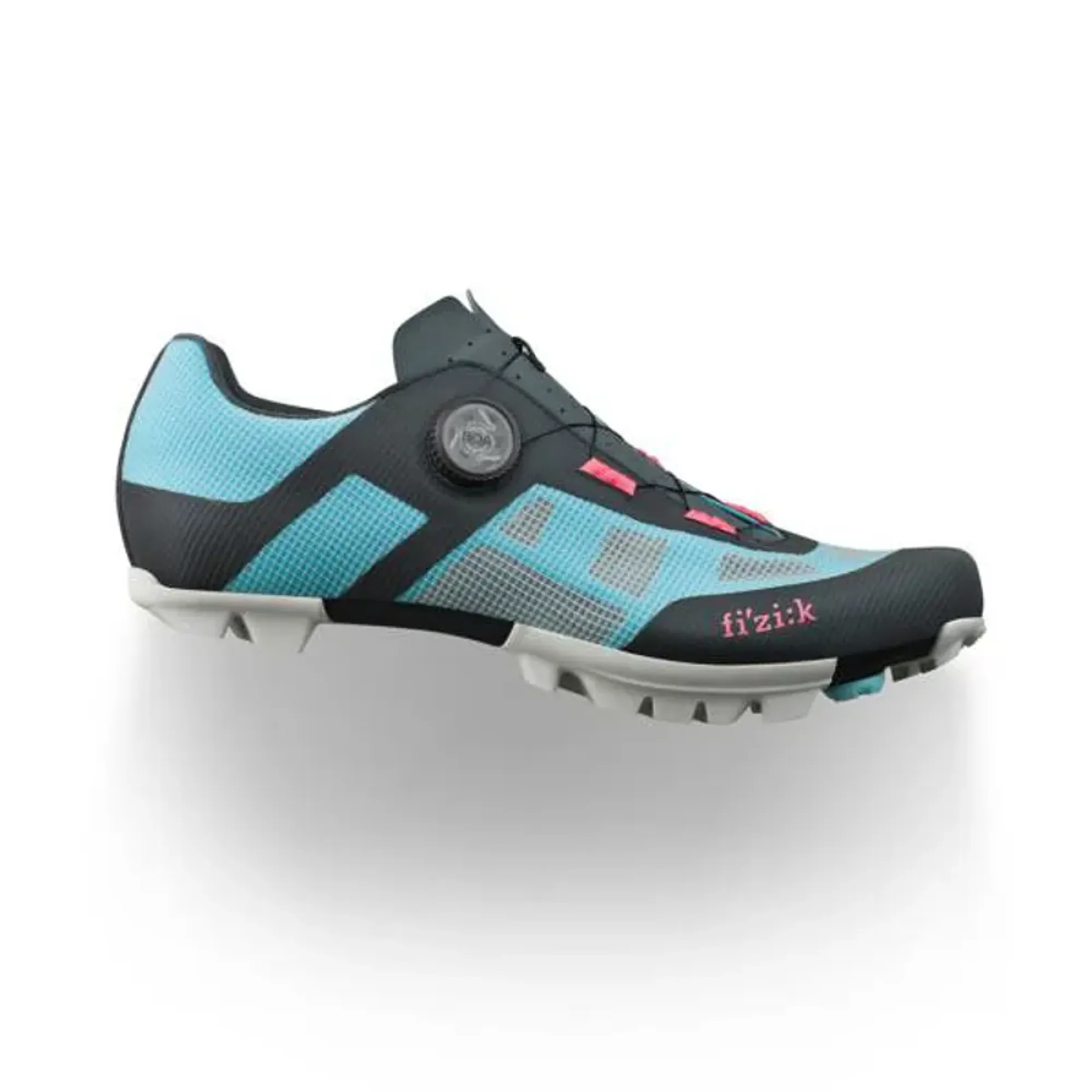 Fizik Vento Proxy Shoes in Sky Blue Reflective - Main Image