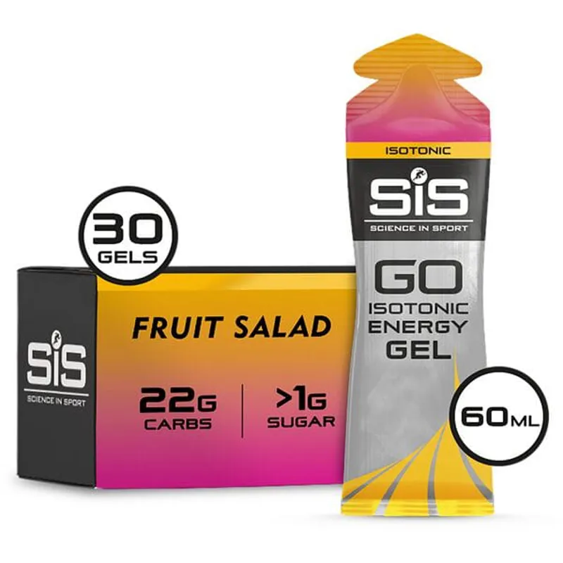 Science in Sport GO Isotonic 30 Pack Energy Gels in Fruit Salad