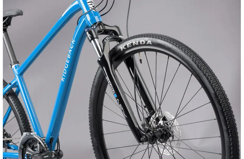 2021 Ridgeback Storm Hybrid Bike in Blue-6