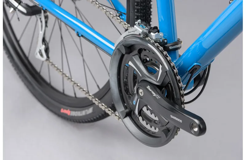 2021 Ridgeback Storm Hybrid Bike in Blue-9