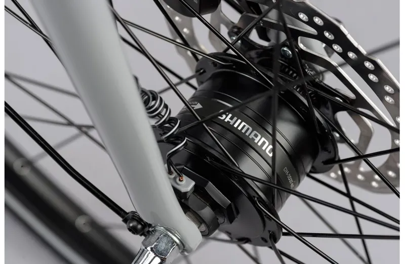 2021 Ridgeback Element EQ Hybrid Bike in Silver-5