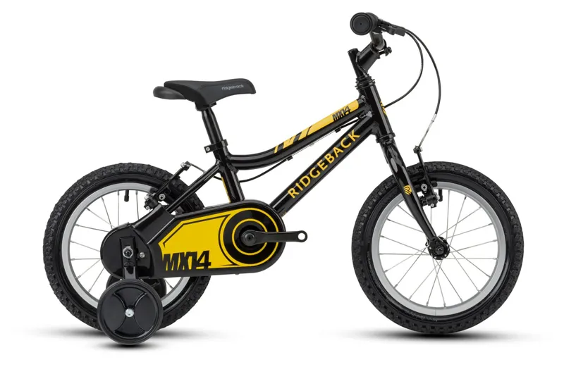 2021 Ridgeback MX14 Kids Bike in Black