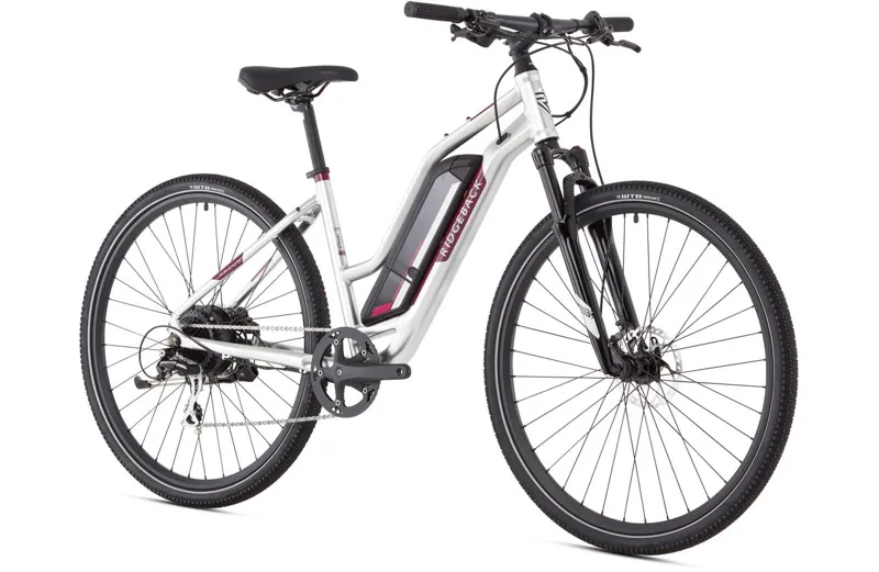 2021 Ridgeback Arcus 1 Open Frame Electric Bike in Silver -1