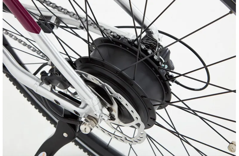 2021 Ridgeback Arcus 1 Open Frame Electric Bike in Silver -8