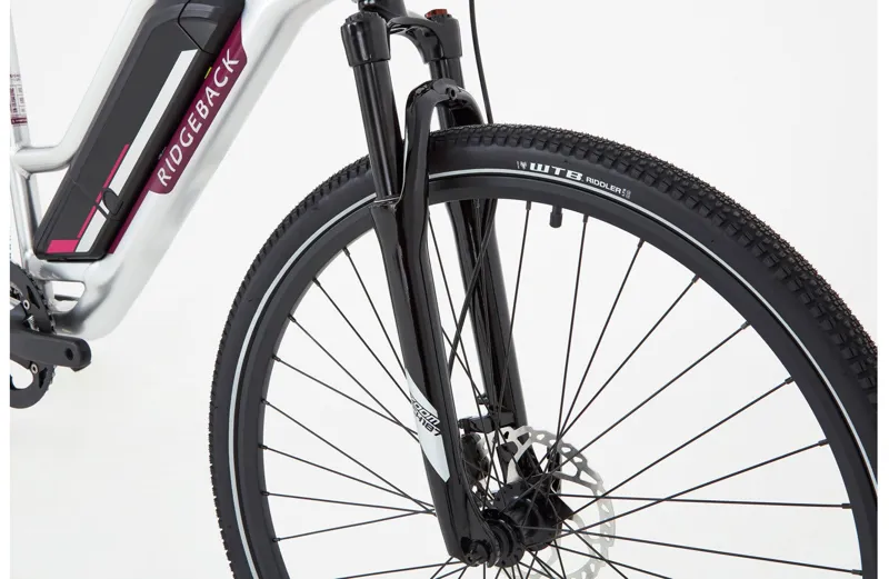 2021 Ridgeback Arcus 1 Open Frame Electric Bike in Silver -5