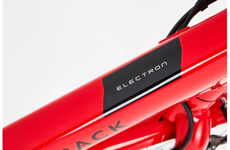 2021 Ridgeback Electron Electric Hybrid Bike in Red-5