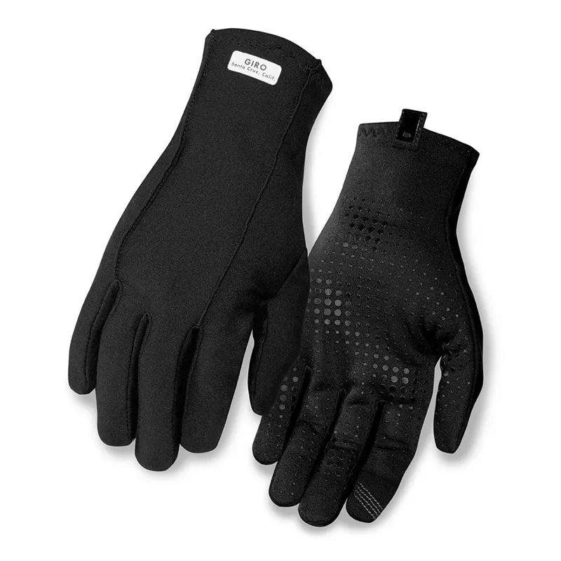 Giro Westerly Wool Merino Cycling Gloves In Black