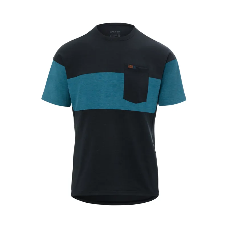Giro Ride Jersey in Black/Blue