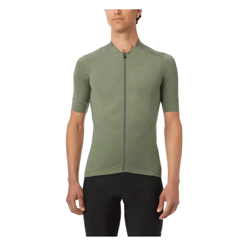 Giro New Road Short Sleeve Jersey in Green