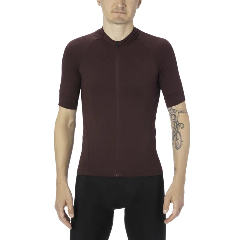 Giro New Road Short Sleeve Jersey in Red