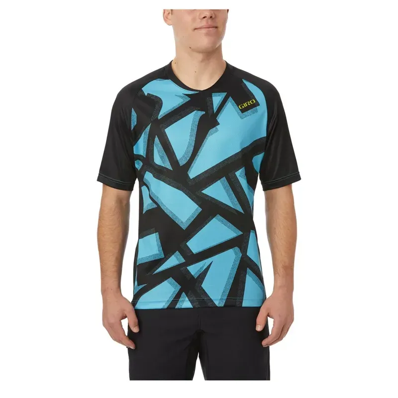 Giro Roust Short Sleeve MTB Jersey in Blue