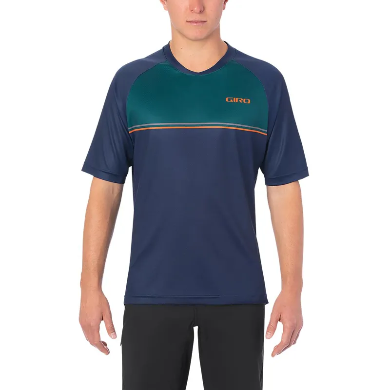 Giro Roust Short Sleeve MTB Jersey in Blue