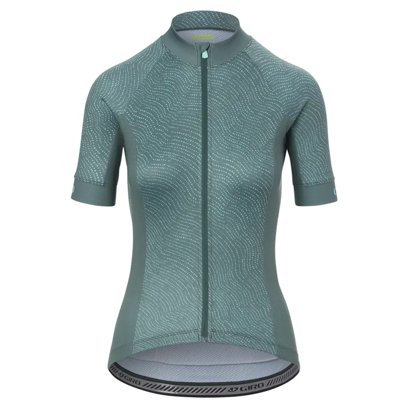 2021 Giro Women's Chrono Sport Short Sleeve Jersey in Green