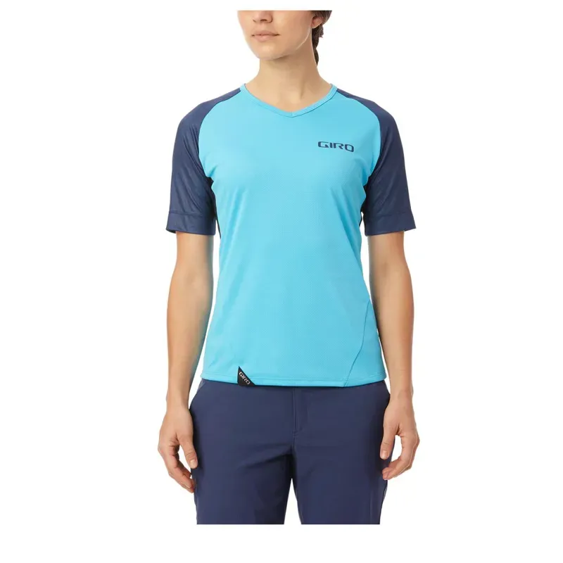 Giro Womens Xar Short Sleeve Mtb Jersey In Blue