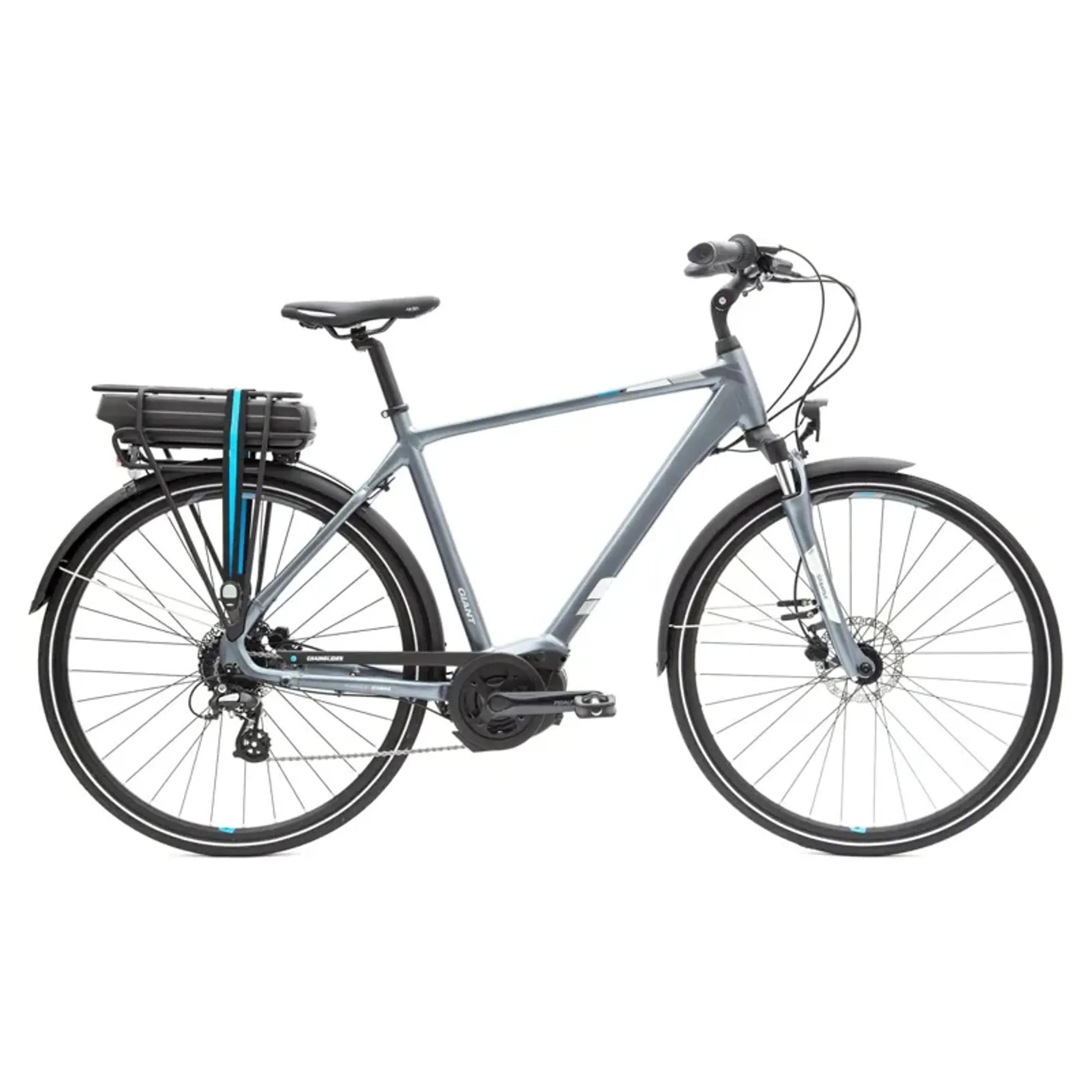 2019 Giant Explore E+2 Mens Electric Bike in Blue