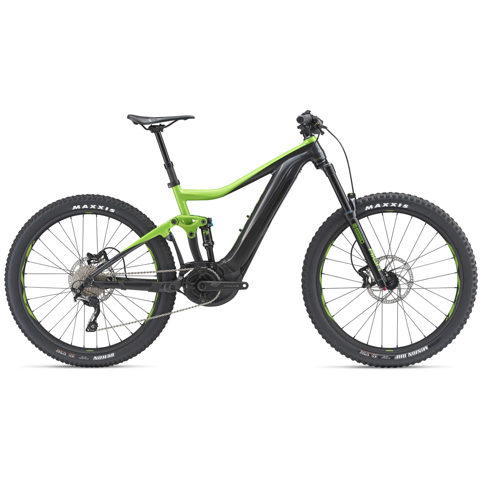 2019 Giant Trance E+ Pro Electric FS Mountain Bike in Green