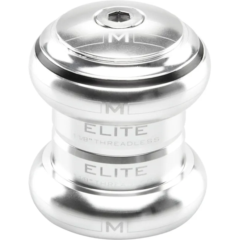 M Part Elite 1-1/8in Threadless Headset in Silver