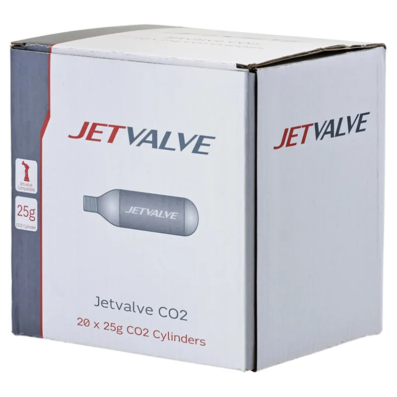 Weldtite Jetvalve Co2 Cylinders - 20x25g