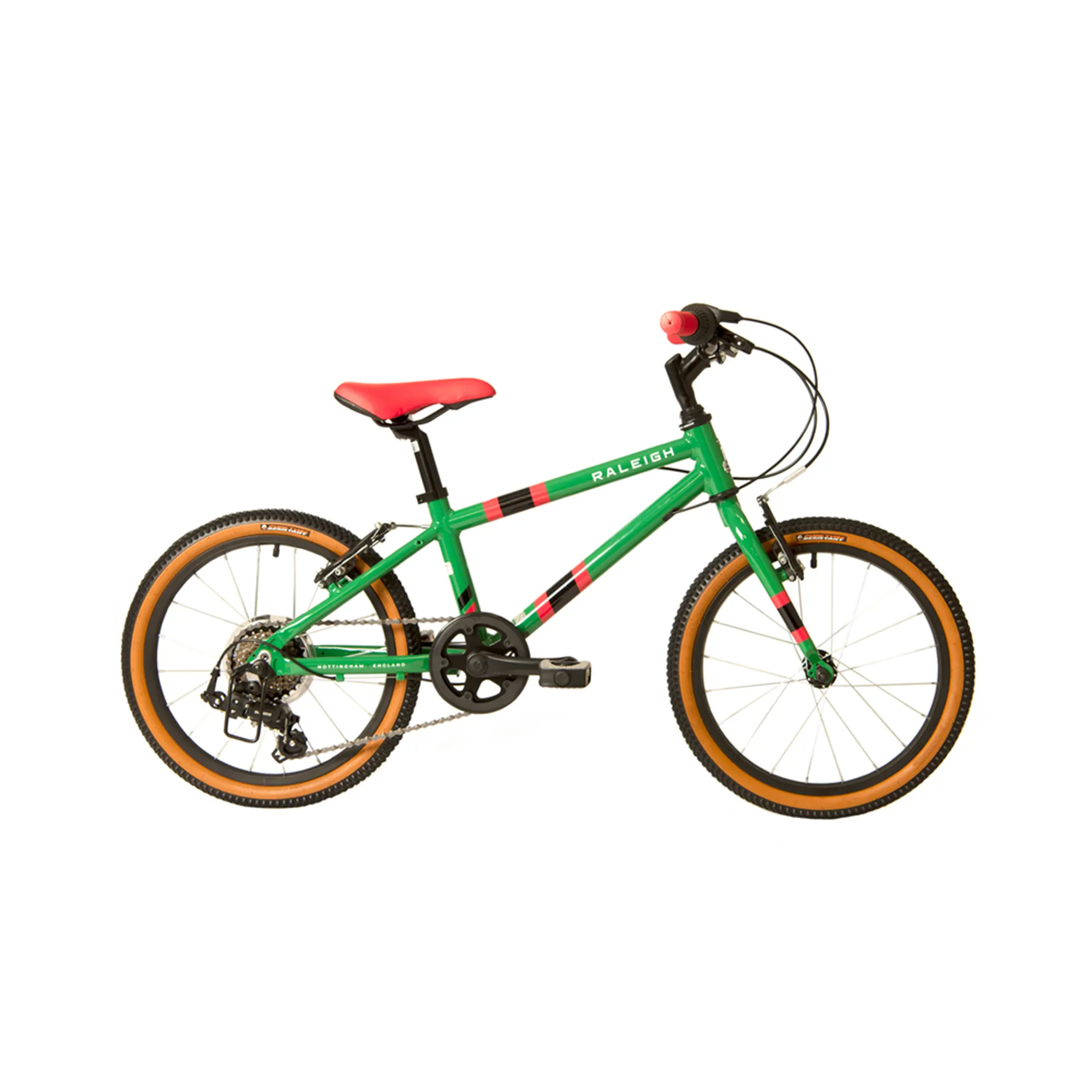 2020 Raleigh Pop 18 Kids Bike in Green