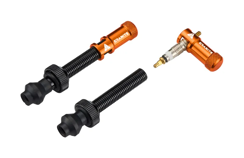 Granite Valve Cap And Removal Tool Inc Valve Stem In Orange