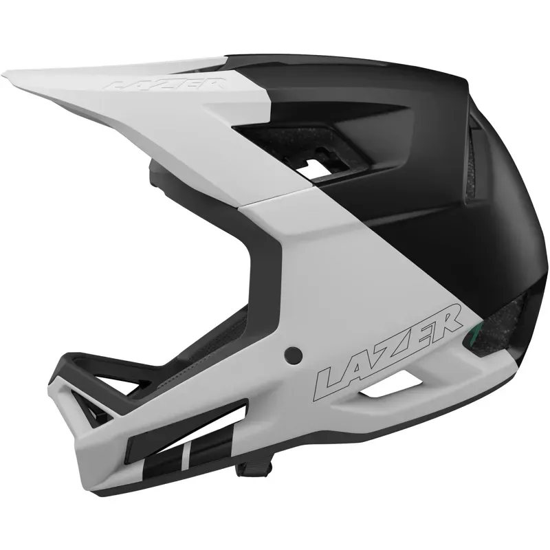 Lazer Cage KinetiCore Full Face Helmet in Black/White-2