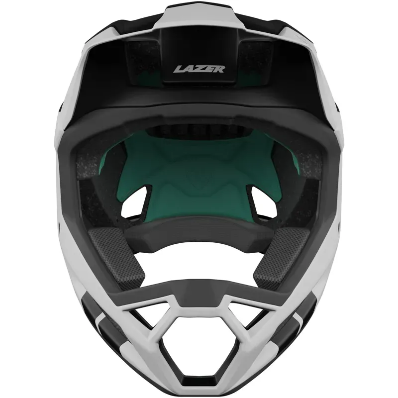 Lazer Cage KinetiCore Full Face Helmet in Black/White-5