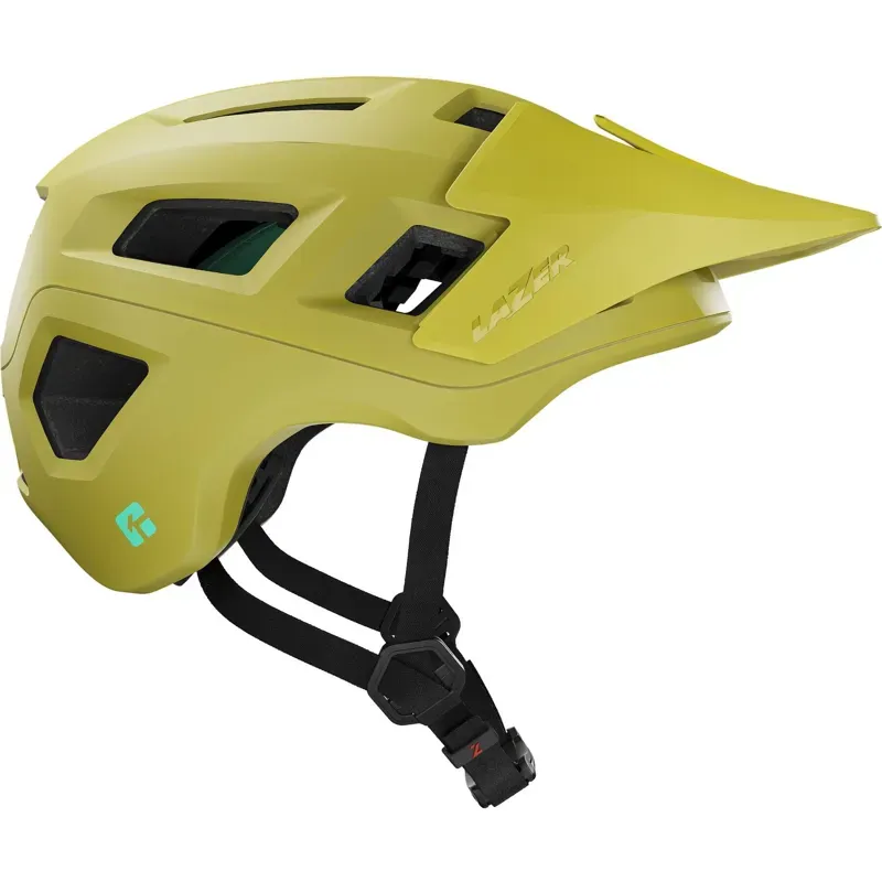 Lazer Coyote KinetiCore Helmet in Matt Tea Green-1
