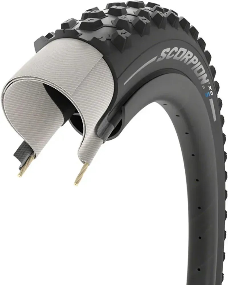 Pirelli Scorpion XC S 29x2.2-inch Tubeless Folding Tire in Black Lite