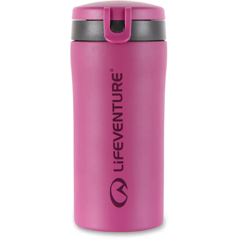 Lifeventure Flip-Top Thermal Mug in Pink
