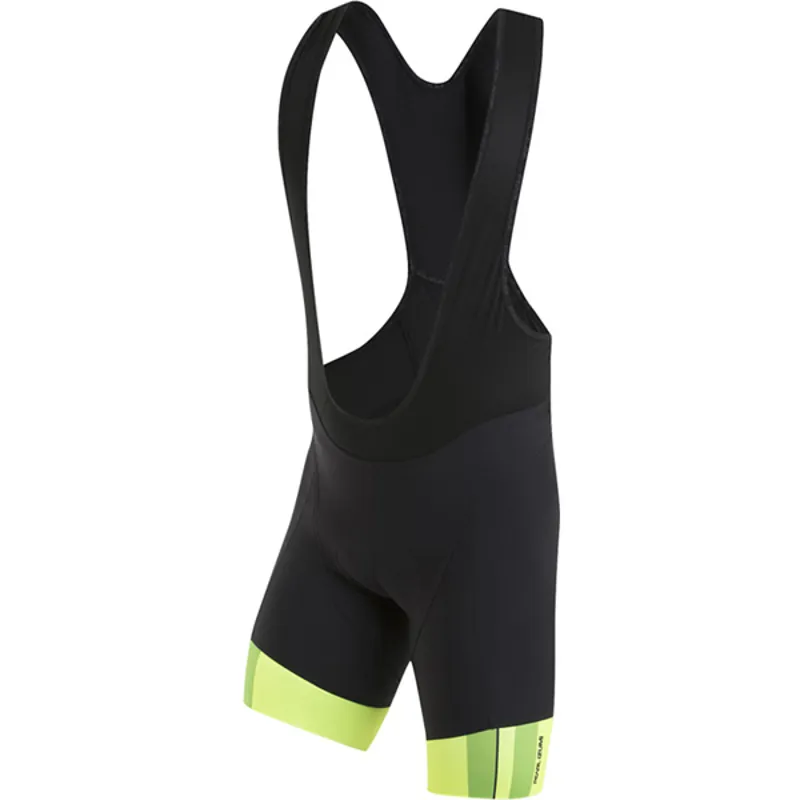 Pearl Izumi Pro Inrcool Bib Short, Screaming Yellow/Black, Size Xlarge