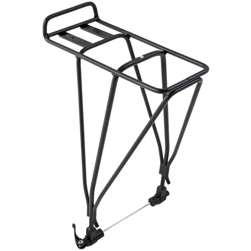 M:Part AX3D Disc Compatible Rear Rack with QR - Alloy Black