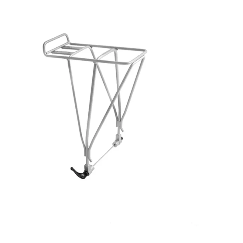 M:Part AX3D Disc Compatible Rear Rack With QR - Alloy Silver