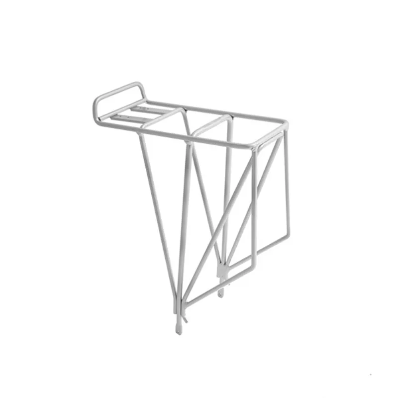 M:Part AX4 Rear Rack with 4 Vertical Spurs - Alloy Silver