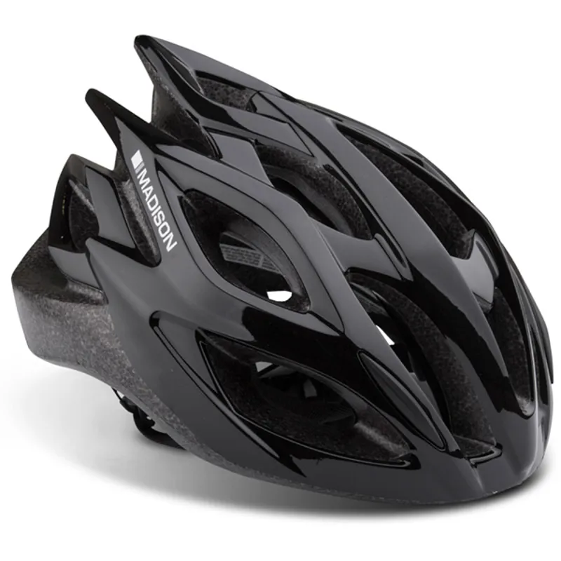 Madison Tour Gloss Black Helmet
