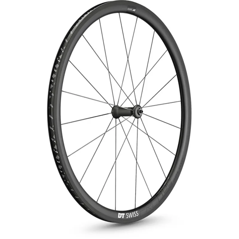 DT Swiss PRC 1400 SPLINE Rim Brake Wheel, Carbon Clincher-2