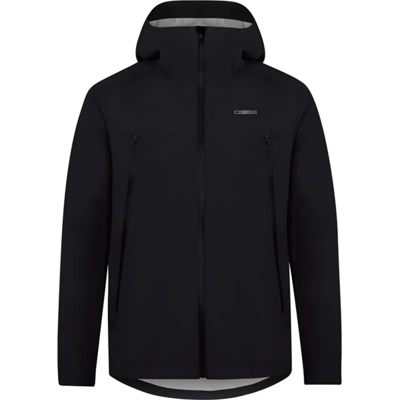 Madison Storm DTE 3 Layer Waterproof Mens Jacket in Black 