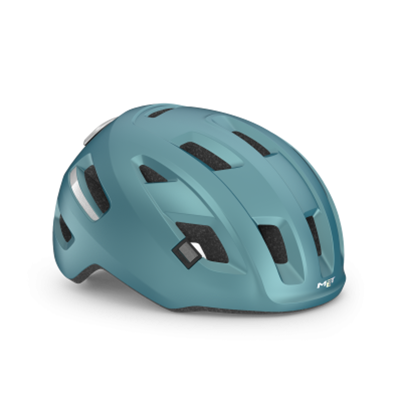 Met E-Mob Mips Helmet in Teal/Black