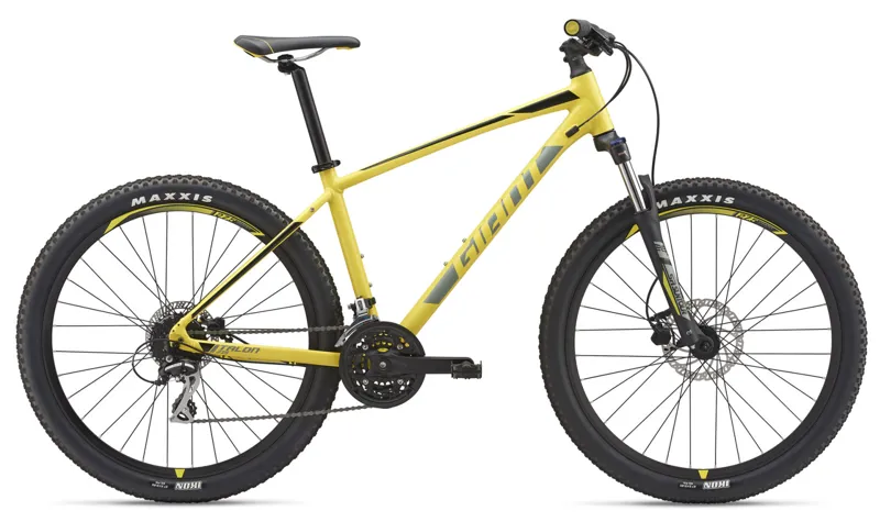 2019 Giant Talon 3 Mens Hardtail Mountain Bike in Yellow