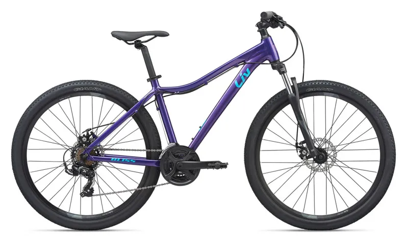 2020 Liv Bliss Disc Hardtail Mountain Bike in Purple