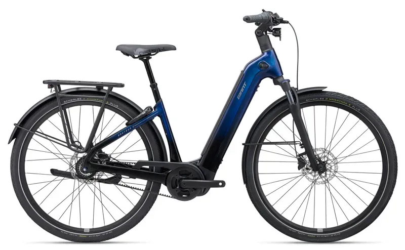 Giant AnyTour E+ 3 625Wh E-Hybrid Bike In Gloss Eclipse/Black