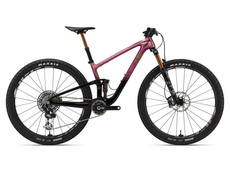 Liv Pique Advanced 29 0 Mountain Bike In Gloss Mulberry Glitter/Black/Chrome