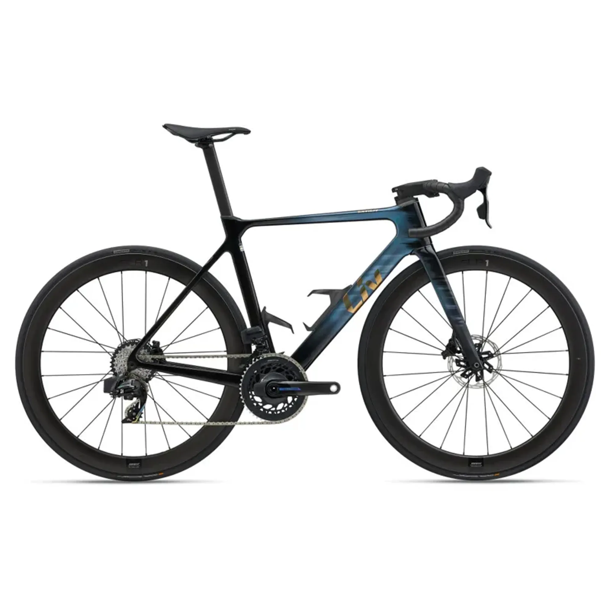 Liv EnviLiv Advanced Pro 0-AXS Road Race Bike In Gloss Ocean