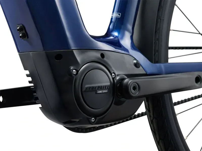Giant NewTour E+ 1 DD Electric Commuter Bikes in Eclipse-1
