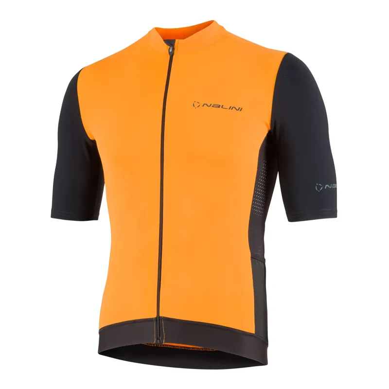 Nalini New Sun Block Cycling Jersey in Papaya