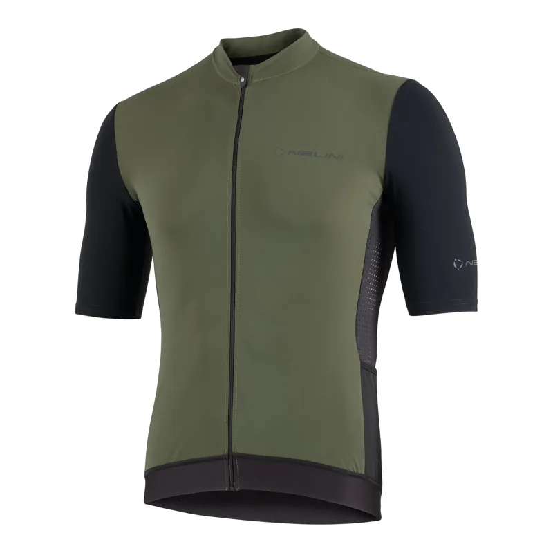 Nalini New Sun Block Cycling Jersey in Jungle/Black