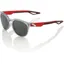 100 Percent Campo Smoke Lens Sunglasses in Red
