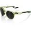 100 Percent Campo Mirror Black Lens Sunglasses in Green